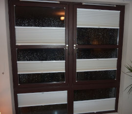 Pleated Fabric Blinds