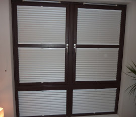 Pleated Fabric Blinds