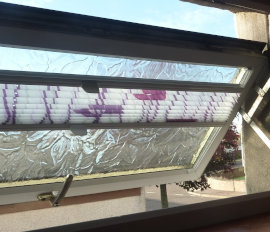 Pleated Fabric Blinds