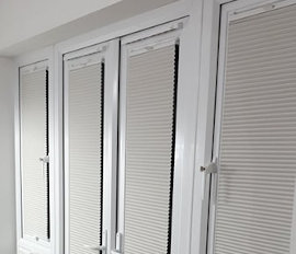 Pleated Fabric Blinds