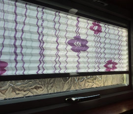 Pleated Fabric Blinds