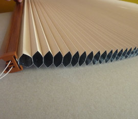 Pleated Fabric Blinds