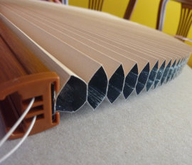 Pleated Fabric Blinds