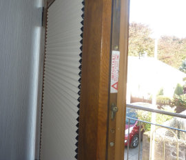 Pleated Fabric Blinds