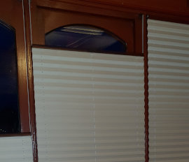 Pleated Fabric Blinds
