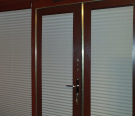 Pleated Fabric Blinds