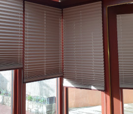 Pleated Fabric Blinds
