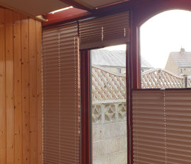 Pleated Fabric Blinds