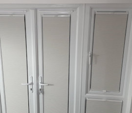 Pleated Fabric Blinds