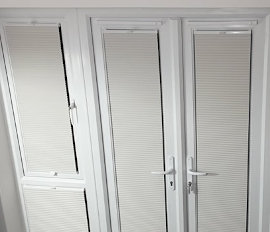 Pleated Fabric Blinds