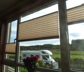 Pleated Fabric Blinds
