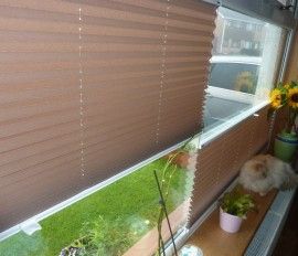 Pleated Fabric Blinds